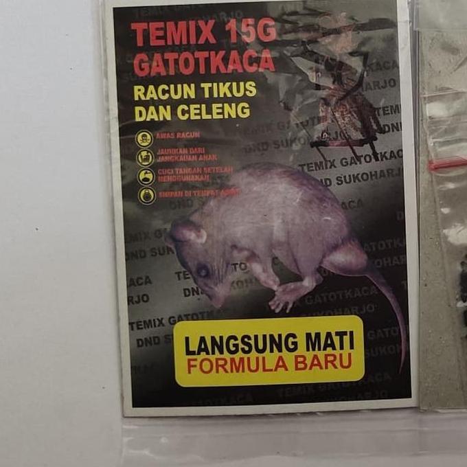 BERKUALITAS TEMIX gatot kaca obat pembasmi babi hutan celeng dan tikus sawah