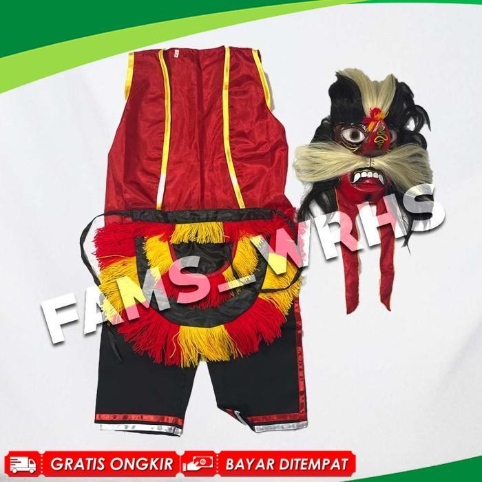 Baju Setelan Ganongan Anak Dewasa Celana Rompi Ganongan dan Jaranan Clearance Sell