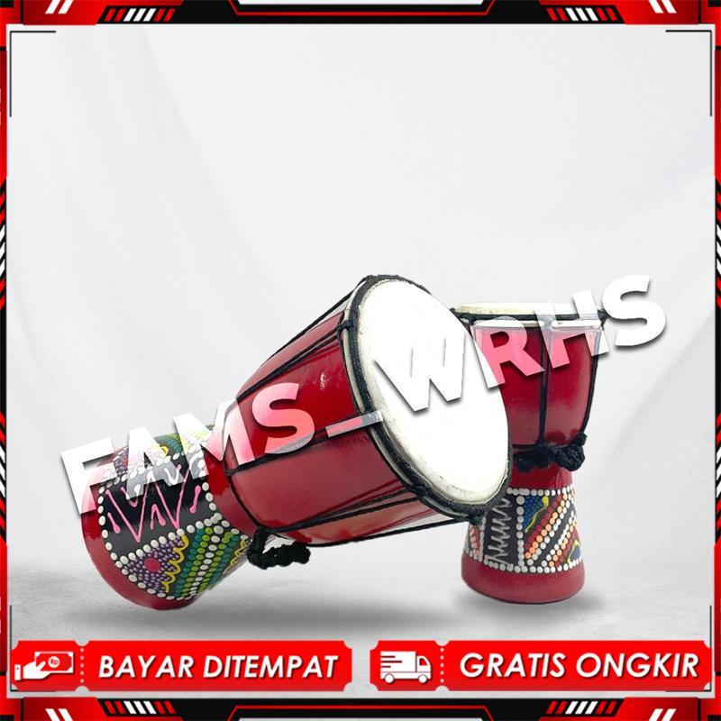 Jimbe Gendang Besar Mainan Alat Musik Tradisional Murah Berkualitas Promo Terbaik