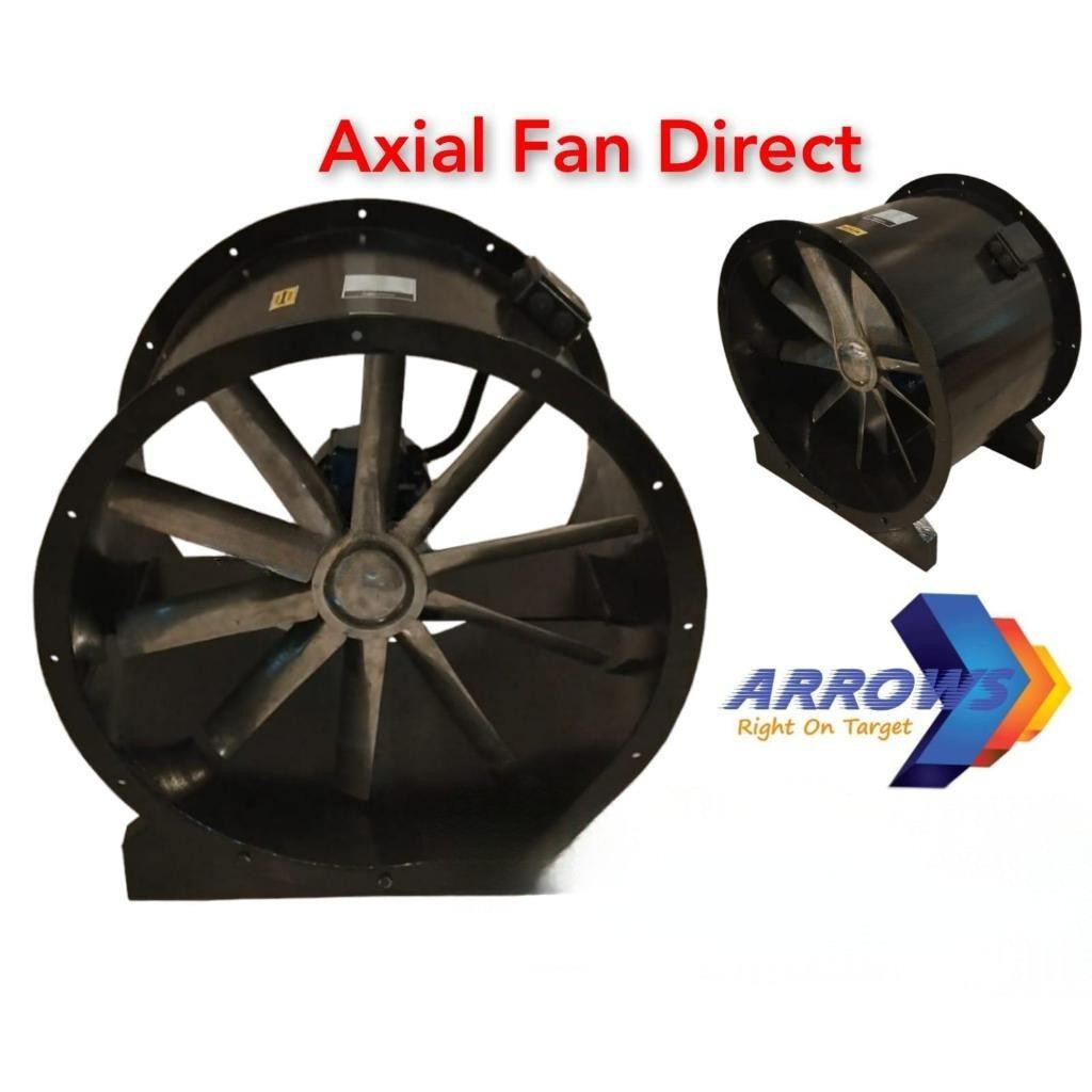Axial Fan 24 inch 1400 Rpm 3000 Watt Blower Axial 24" 1400 Rpm 380v