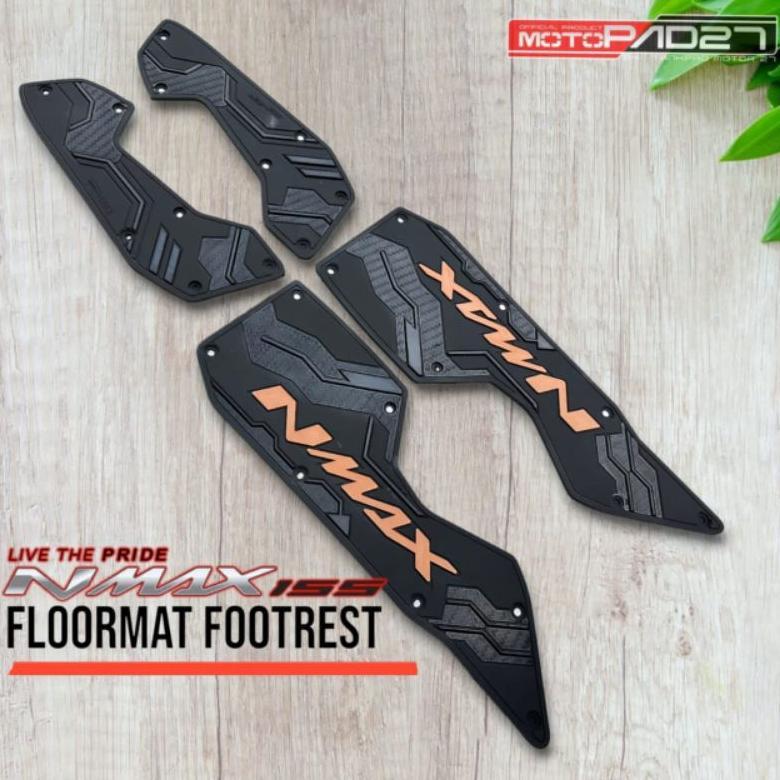 Karpet Nmax New Pijakan Kaki Motor Nmax New Bahan Karet Premium