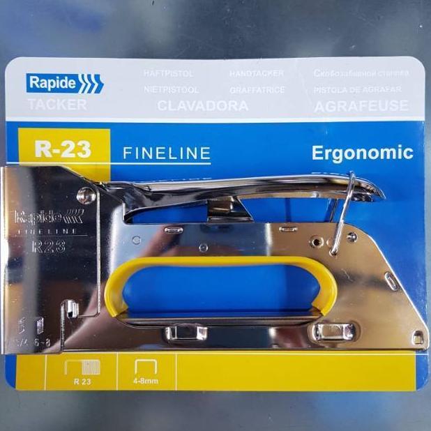 ORIGINAL RAPIDE Stapler Tembak / Cekrekan / Pengokot / Hekter Gun Tacker / Staples Sofa, Staples Jok