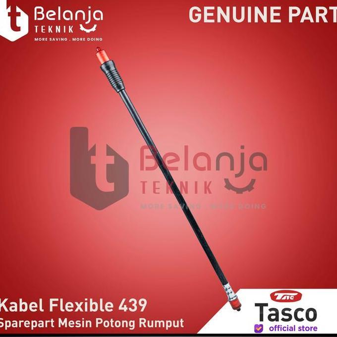 Tasco Flexible Liner Shaft 439 Karet Tali Mesin Potong Rumput 4 Tak