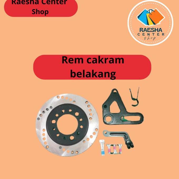 Rem Cakram Belakang Sepeda Motor Listrik Universal ( Rear Disc Brake )