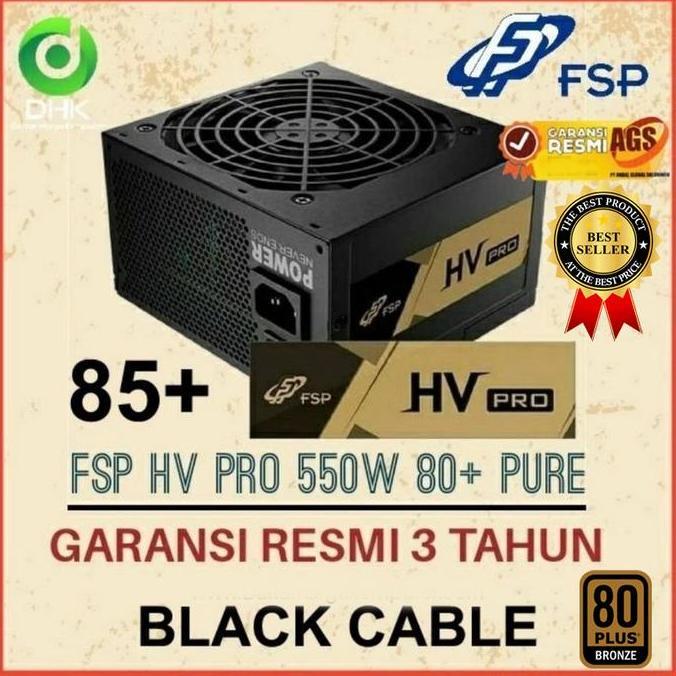 PSU FSP HV PRO 550W 80+ BRONZE PURE