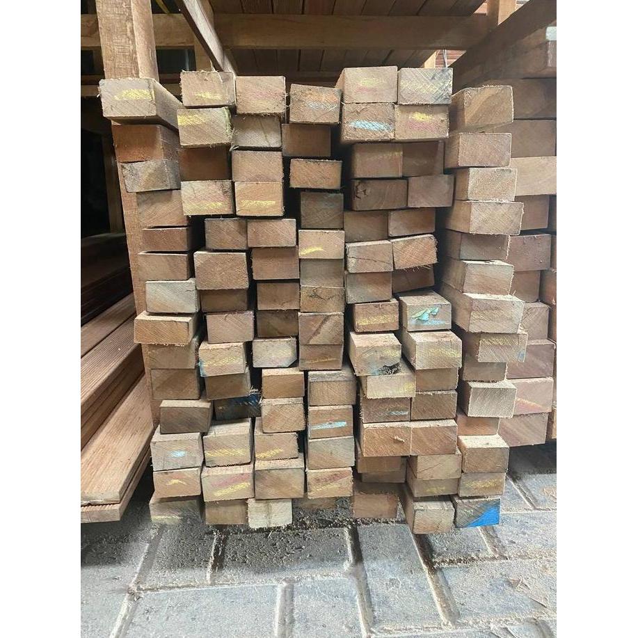 Lantai Kayu Kaso Bengkirai  - usuk reng balok Bangkirei Promo