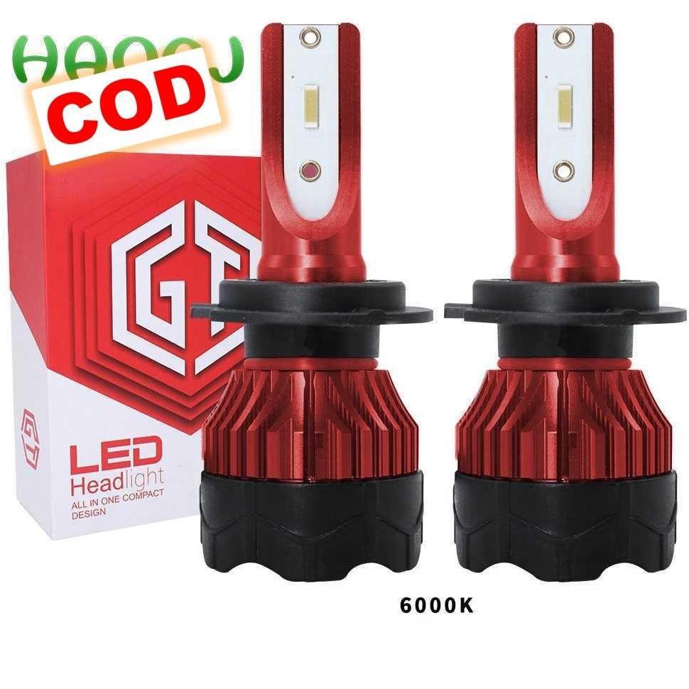 Lampu Depan Mobil LED ZES 12000LM 55W H11 2 PCS