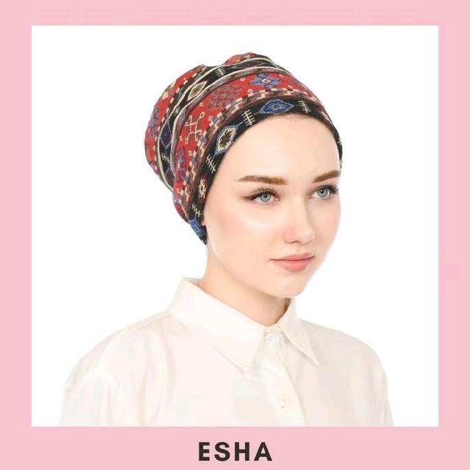 Kaloka turban beanie hijab kupluk topi - Esha