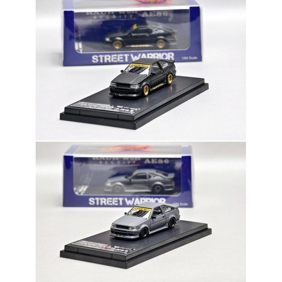 Street Warrior Toyota AE86 RWB Rauh Welt Begriff Limited Edition Black Grey