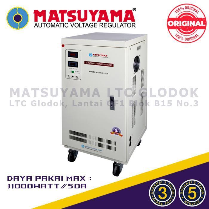 Stabilizer Listrik Stavolt Voltage Regulator Matsuyama 15000 Watt Original Dan Terpercaya