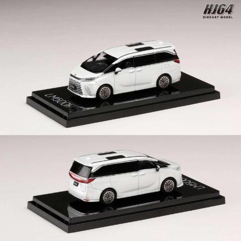 HJ642076AW - 1/64 LEXUS LM 500h 6 Seater WHITE
