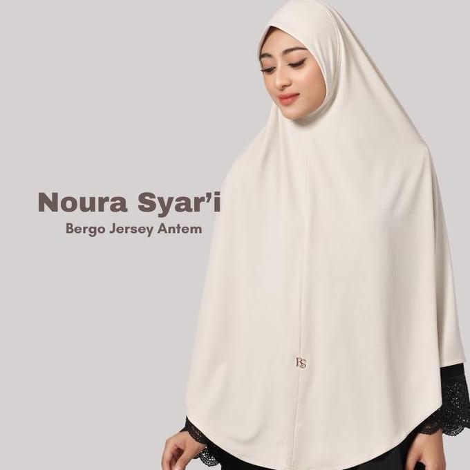Raina Signature - Noura Jersey Bergo Instant Syar'i