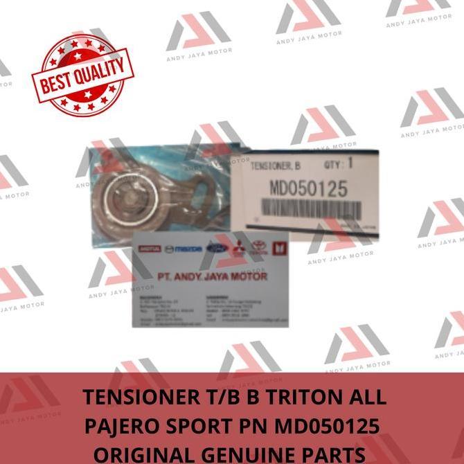 ] Andy Jaya Motor Tensioner T/B B Triton All Pajero Sport PN MD050125 Original Genuine Parts Dari Di