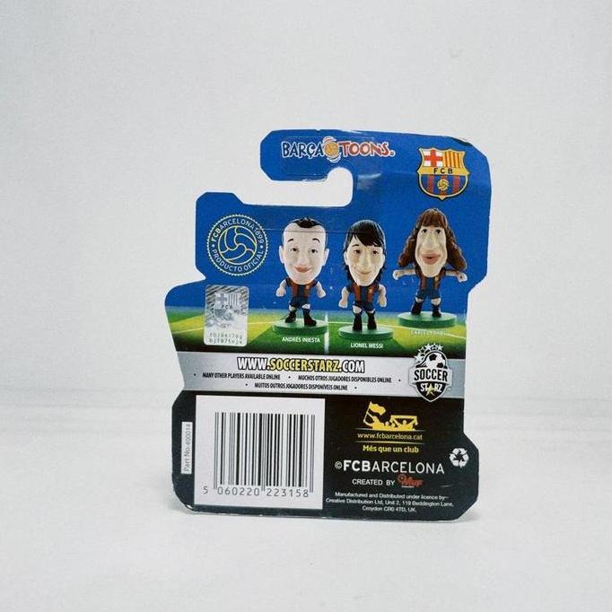 Action figure original soccerstarz Lionel Messi Barcatoons