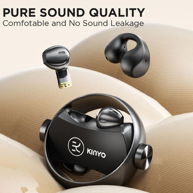 Sabarshopss - Kinglucky 2 In 1 Tws Bluetooth Wireless A2 With Touch Control Waterproof Long Batery L