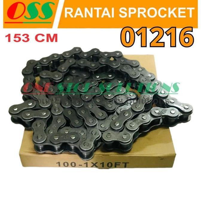 OTANSHOPSIMA - RANTAI SPROCKET RS100-1 / ROLLER CHAIN RS 100