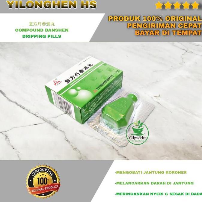 Compound Danshen Dripping Pills Obat Jantung Fufang Danshen Di Wan