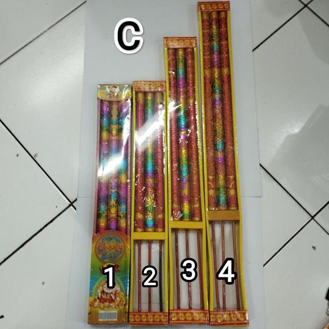 Ready !!! Hio Naga 3 Batang Merah / Kuning