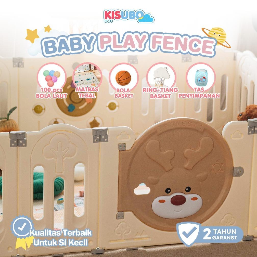 KISUBO READY Pagar Bayi Baby Kids Play Fence Pagar Bermain Anak