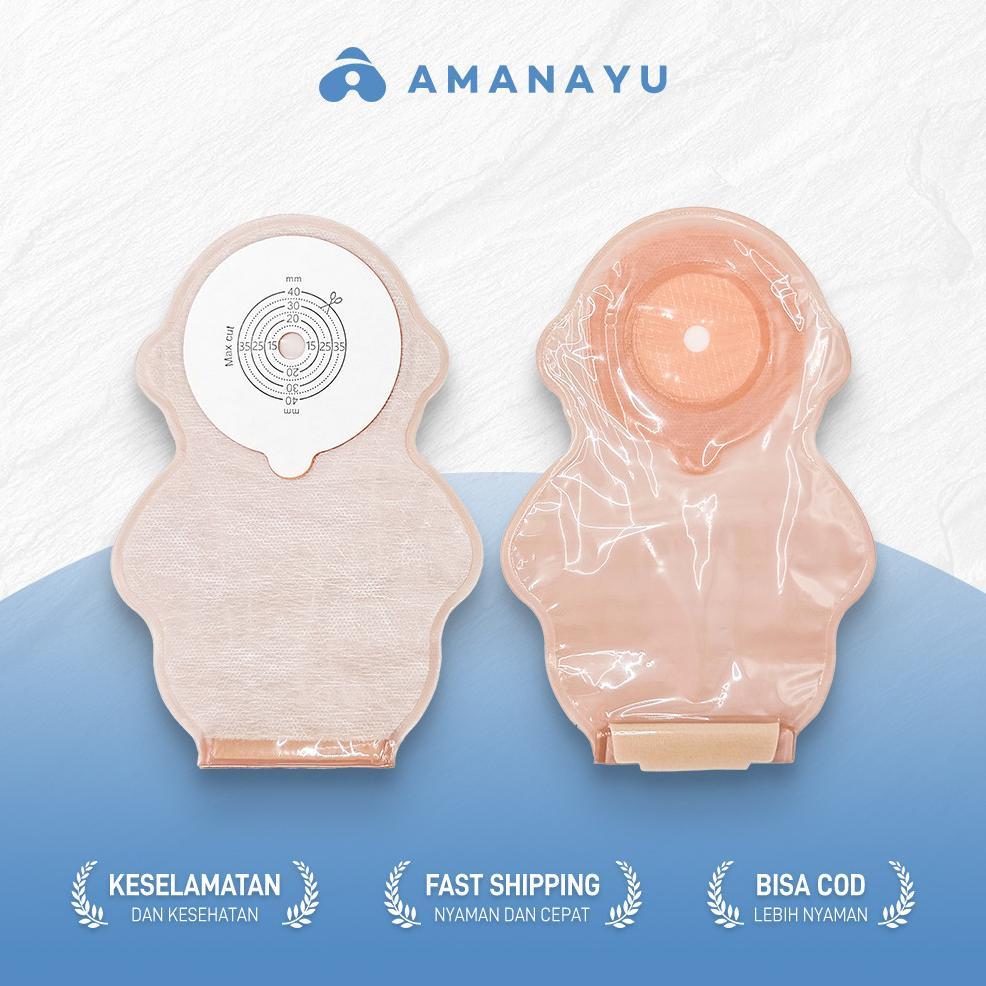 10Pcs Bayi Colostomy Bag Kantong Kolostomi Anak-Anak Balita Transparan Anak Colostomy bag