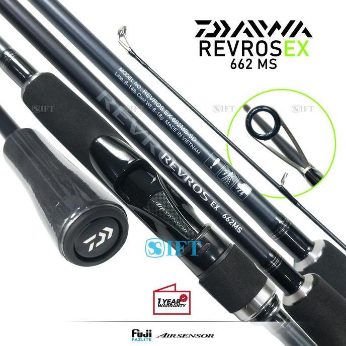 Joran Daiwa Revros Ex | Fuji Fazlite | Spinning Casting [22] Resmi