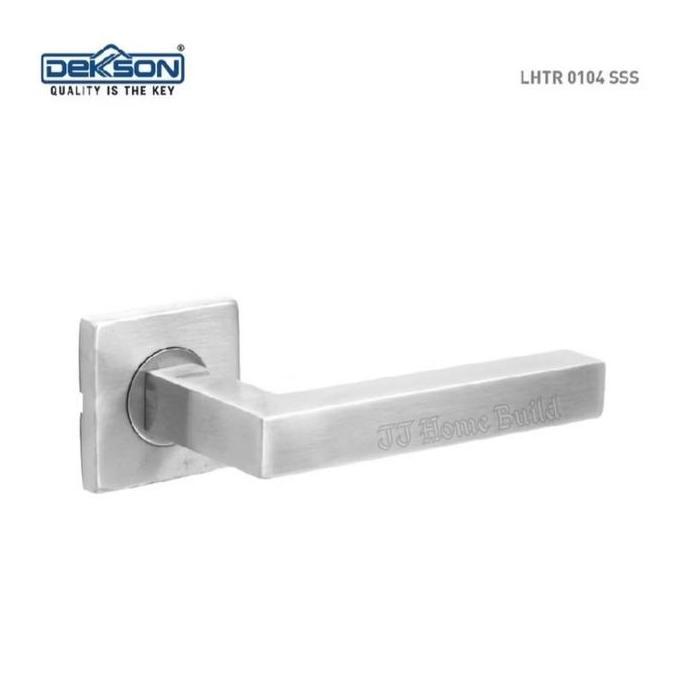 Paket Handle Dekson LHTR 0104 Stainless / Paket Handle Pintu Kayu