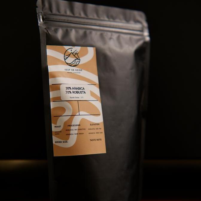 Ready Biji Kopi Blend 30% Arabica | Blend 30/70 Kopi Susu Ekonomis 100 gr