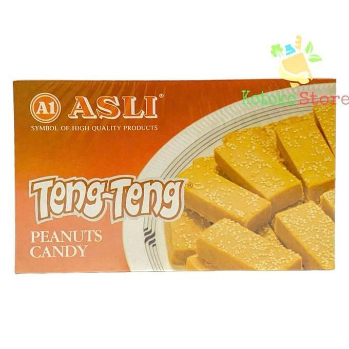 Kacang Tumbuk Asli Teng-Teng A1 / Teng-Teng TPeanut Candy A1 170g murah
