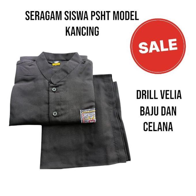 Best Item, Seragam Siswa Psht/Seragam Siswa Model Kancing Psht/Baju Silat Siswa Psht