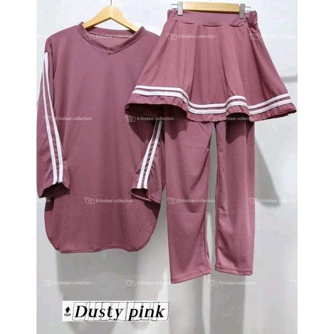 Super Hot, Baju Senam One Set Baju Dan Celana Senam
