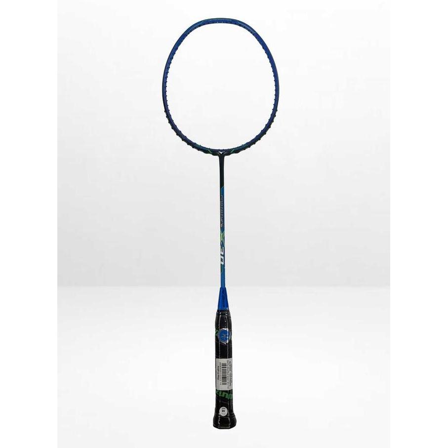 SIAPKIRIM Mizuno Prototype X.3D Blk/Ryl.Blue/Bud Green Silv Foil Raket Badminton READY STOCK
