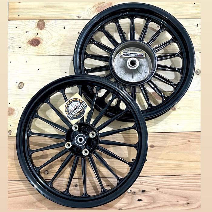 Velg V Rossi Model Daytona Yamaha Mio 115 Sporty Smile Soul - Hitam