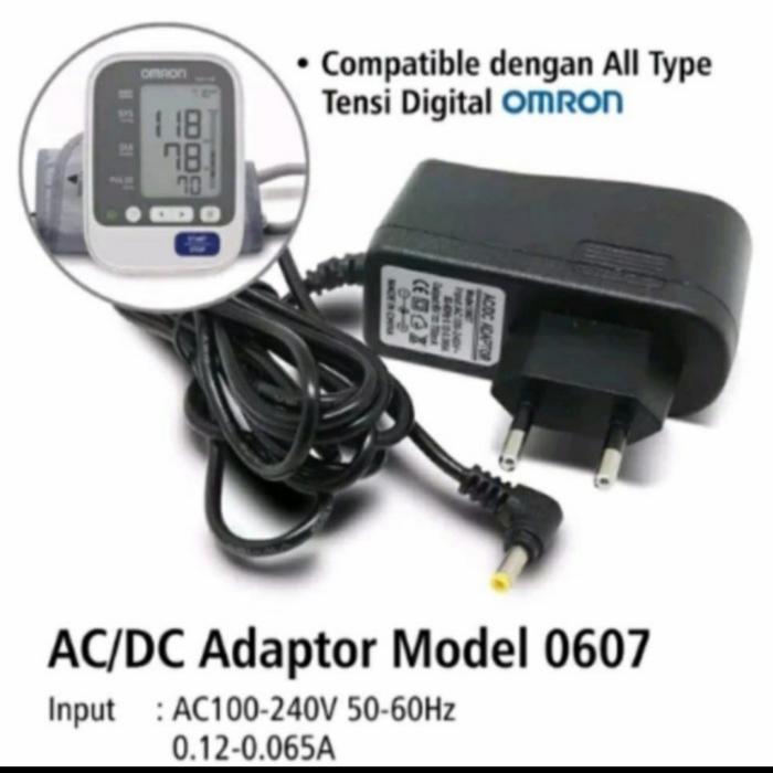 Adaptor tensimeter omron 6v untuk omron tensi Hem 8712-7200-7203 omron