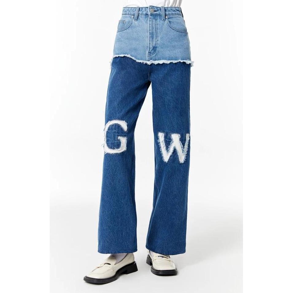 GENTLEWOMAN GW Twotone Denim Jeans