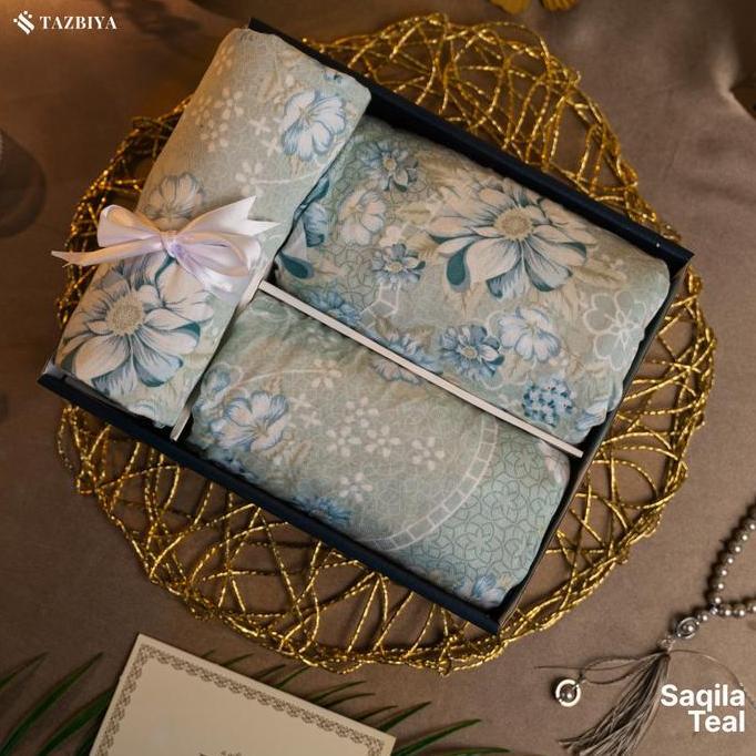 Hampers Gift Set Mukena Rayon Sajadah Premium Tazbiya | Kado Pernikahan | Seserahan