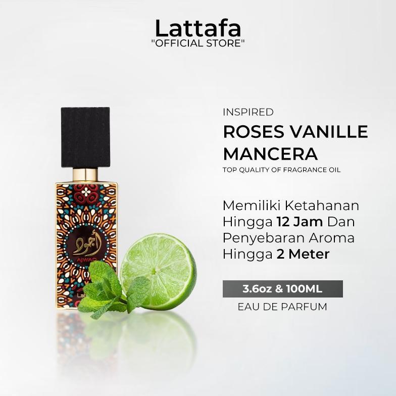 Lattafa Ajwad Parfum 100ML, Lattafa Official Store, Fragrance World, Lattafa Ajwad Eau de Parfum Spr