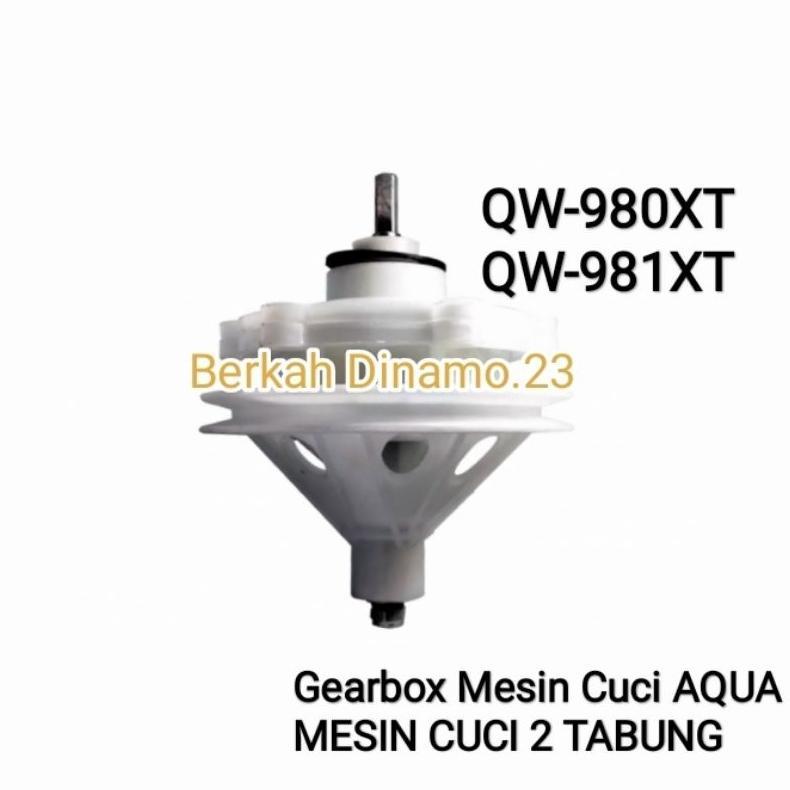 Gearbox Mesin Cuci AQUA 2 Tabung QW-980XT QW-981XT Girbox Aqua Qw980xt Qw981xt