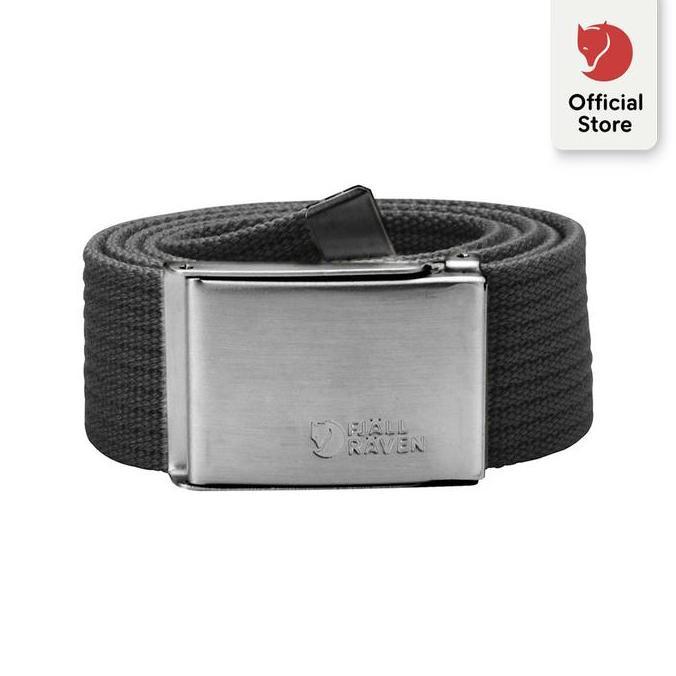 Ikat Pinggang Fjallraven Canvas Belt - Dark Grey