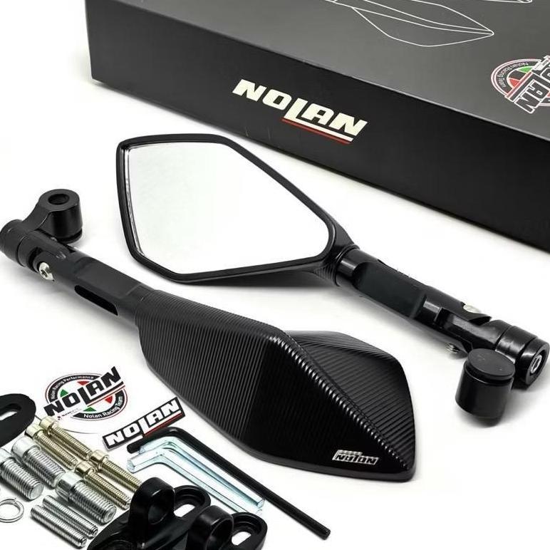 Spion Motor Tomok V5 Kaca Spion Motor Tomok Besar Spion Tomok Nolan Original V5 Full CNC Variasi Uni