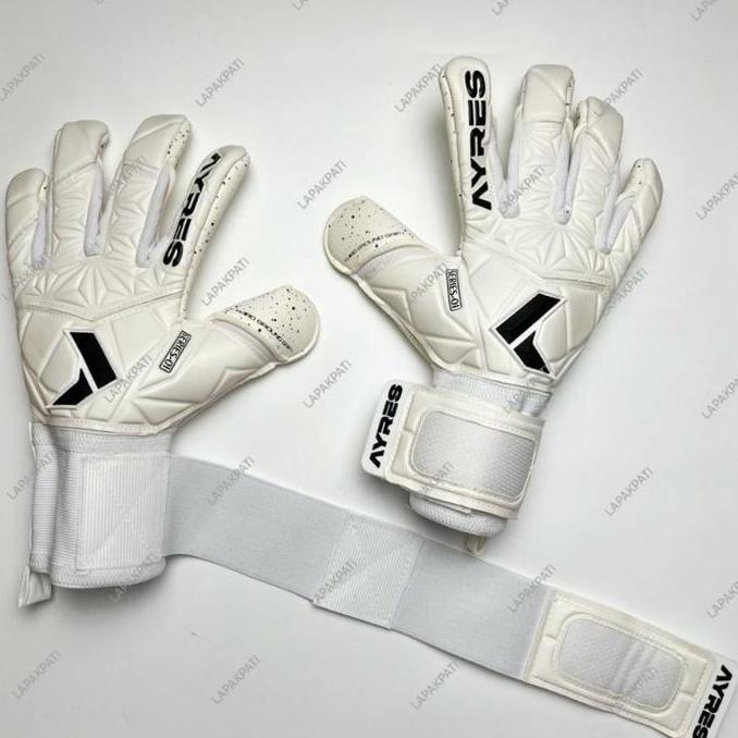 FREE SABLON NAMA SARUNG TANGAN KIPER AYRES SERIES 01 PUTIH