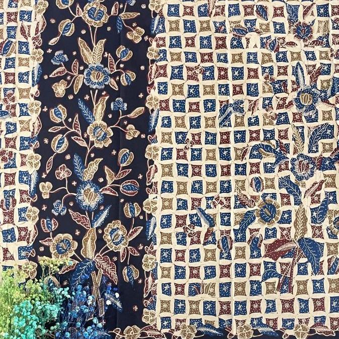Kain batik cirebon sarung batik fariza katun tulis cerah pria wanita 1