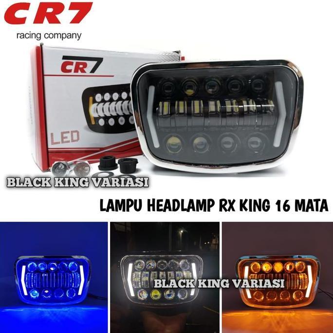 Lampu Rx King New Headlamp Rx King Oval Lampu Depan Rx King 16 Mata Led Cr7 Rx King New