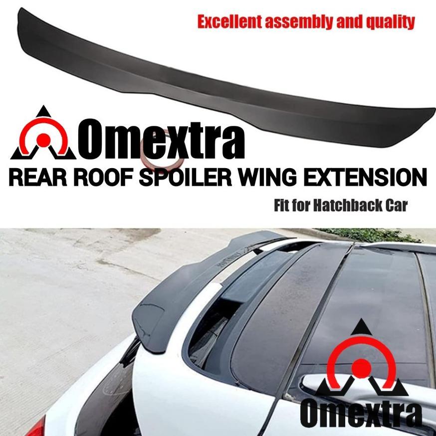 Rear Spoiler Wing Extension Omextra Spoiler Mobil Hatchback Universal Rear Spoiler Wing Extension Om