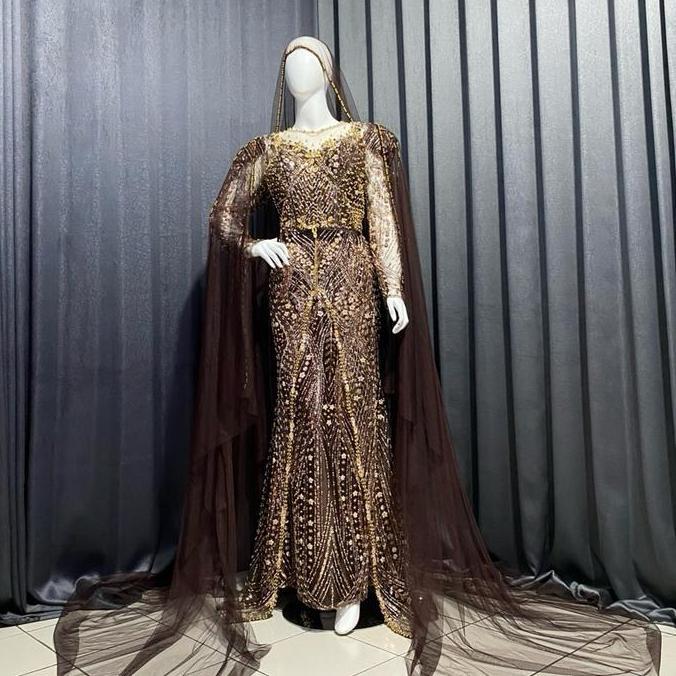 LUXURY PREMIUM BELAH set rok dan kebaya belah set rok