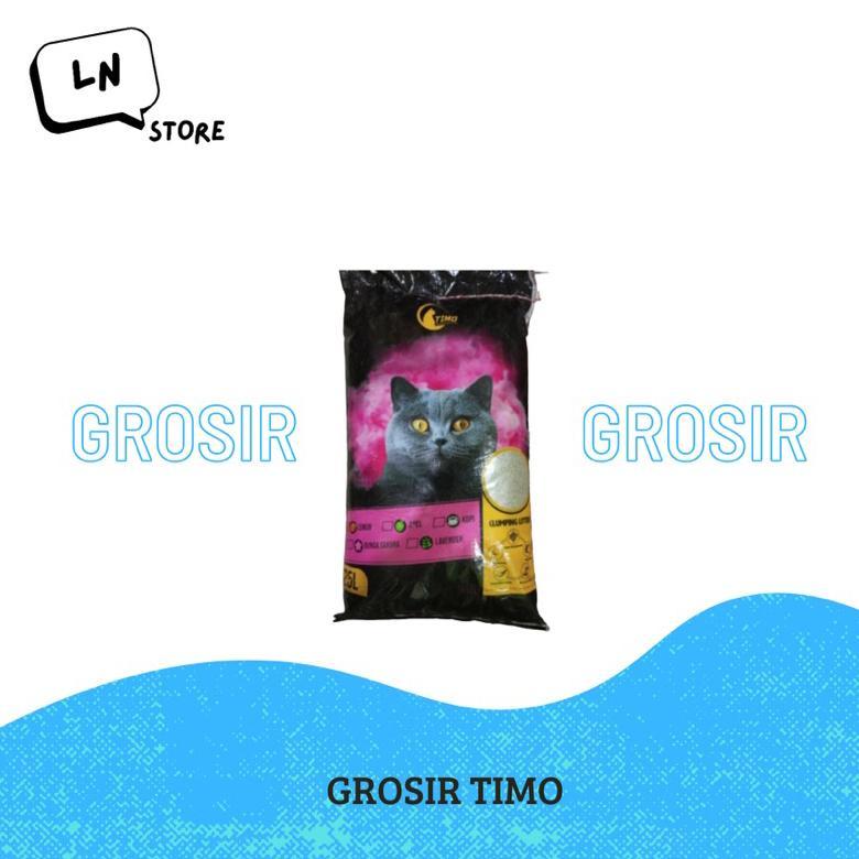 Pasir Kucing Timo 25 Liter Gumpal Wangi Grosir