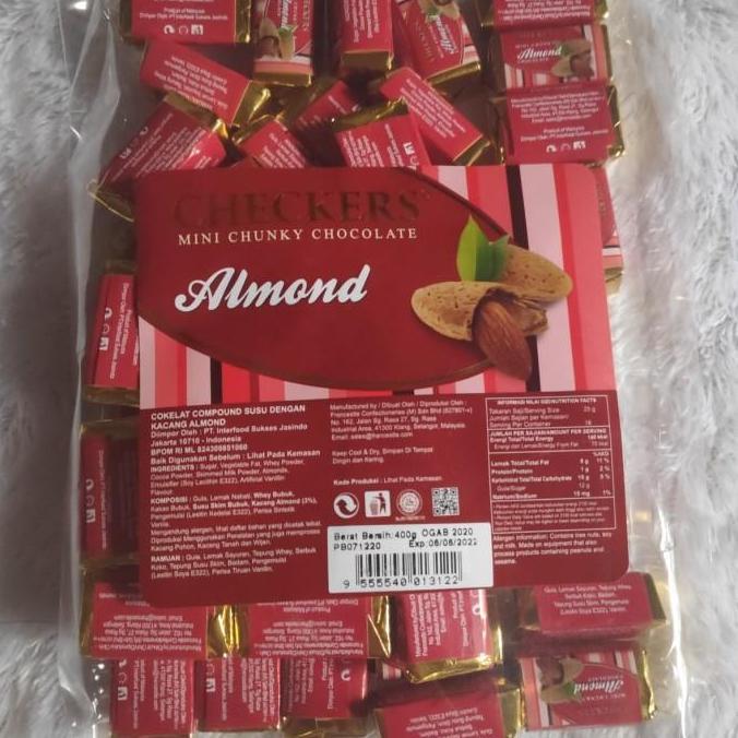 Bestone- Checkers Mini Chunky Chocolate/Coklat Checkers Mini