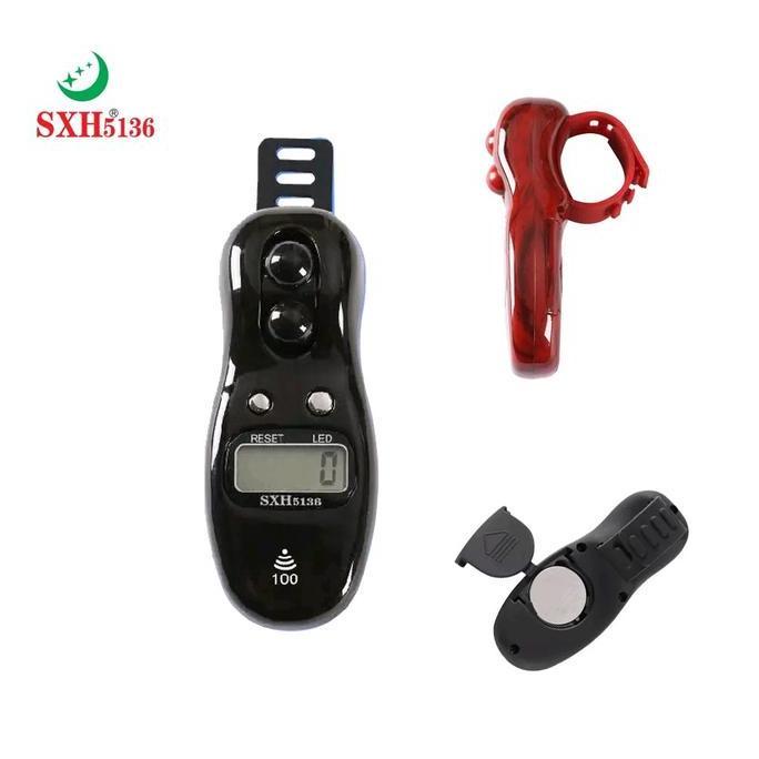 Laristerbaik- Sxh Tasbih Digital Led 100 Bunyi Kayu 3003