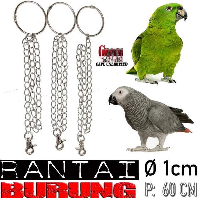 Brixd- Rantai Rante Ring Borgol Kaki Burung Love Bird Betet Parkit Lovebird