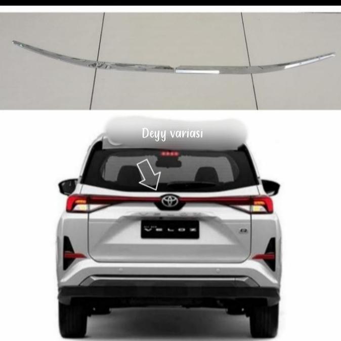 // LIST KACA BELAKANG MOBIL AVANZA XENIA VELOZ 2022-2025 CHROME ''