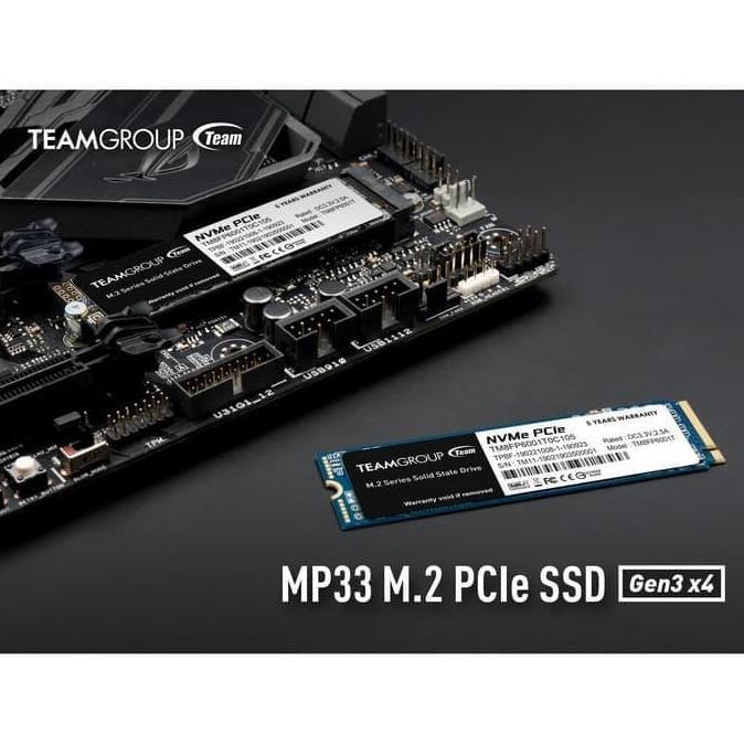 SSD Team MP33 1Tb Nvme - Ssd PCIe 1Tb Team - Resmi Ssd 1Tb Nvme